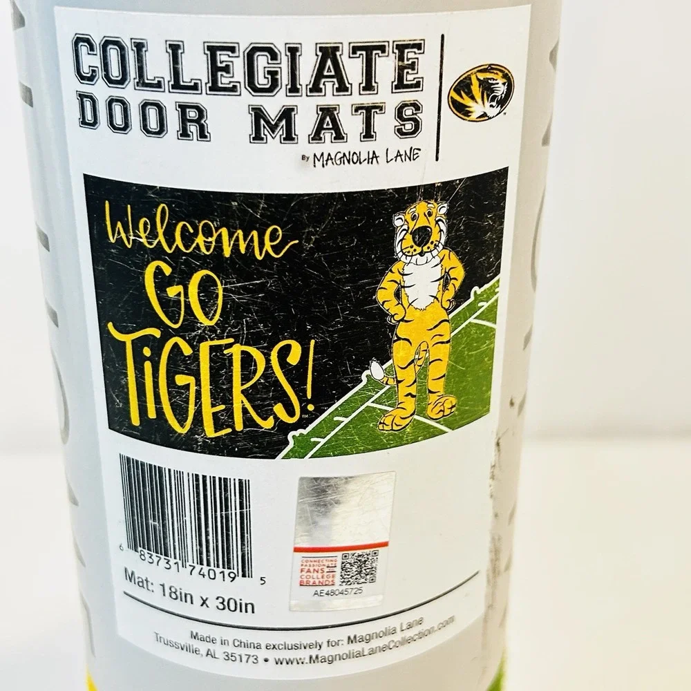 Missouri Tigers Mizzou Door Mat ML Home 18 X 30